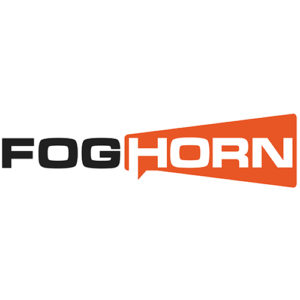 Foghorn logo, company name