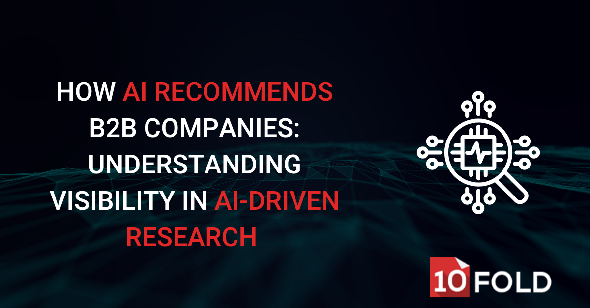 How AI Recommends B2B Companies: Understanding Visibility in AI-Driven Research